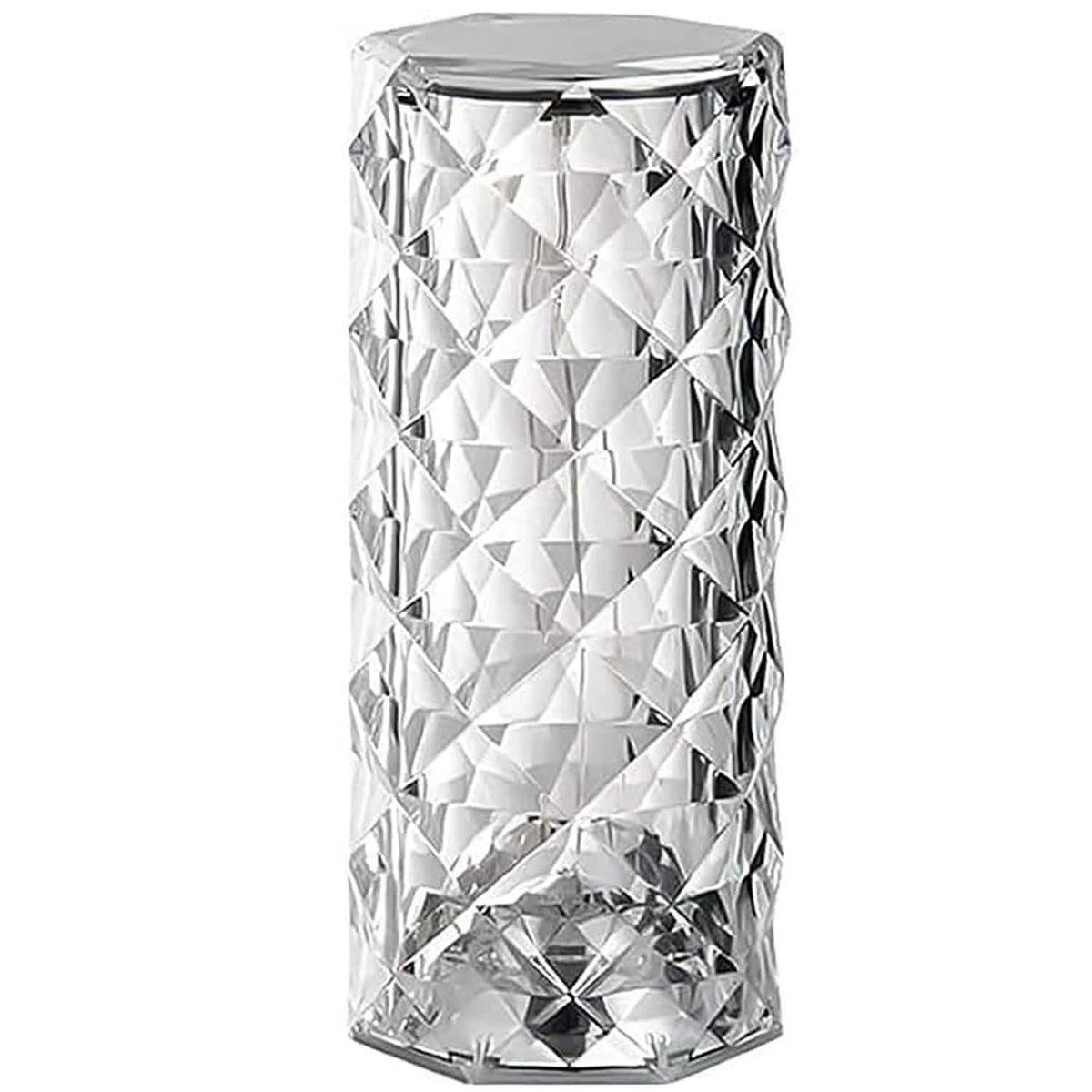 Crystal Diamond Rose Table Lamp Indoor Lighting - Tophatter Daily Deals