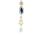 Crystal Sun Catcher Pendant Wind Chime Home Decor Blue Furniture & Decor - Tophatter Daily Deals