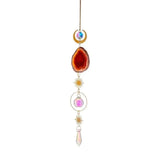 Crystal Sun Catcher Pendant Wind Chime Home Decor Rose Furniture & Decor - Tophatter Daily Deals