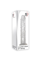 Adam & Eve - Crystal Clear 8 Inch Dong - Clear Sex Toy - Tophatter Daily Deals