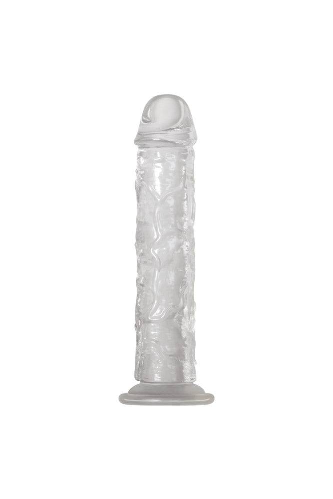 Adam & Eve - Crystal Clear 8 Inch Dong - Clear Sex Toy - Tophatter Daily Deals