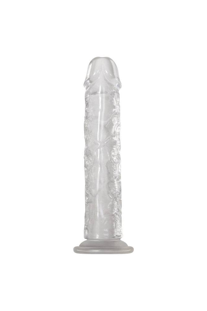 Adam & Eve - Crystal Clear 8 Inch Dong - Clear Sex Toy - Tophatter Daily Deals