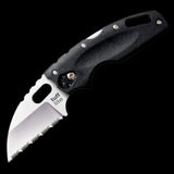 Cold Steel Tuff Lite Serrated Folding Knife Folding Knife - Tophatter Daily Deals