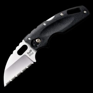 Cold Steel Tuff Lite Serrated Folding Knife Folding Knife - Tophatter Daily Deals