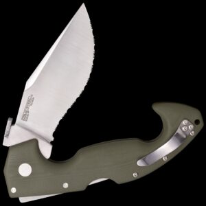 Cold Steel Lynn Thompson Signature Spartan Serrated Folding Knife Folding Knife - Tophatter Daily Deals