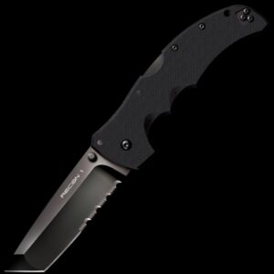Cold Steel Recon 1® Part Serrated Folding Knife Folding Knife - Tophatter Daily Deals