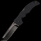 Cold Steel Recon 1® Part Serrated Folding Knife Folding Knife - Tophatter Daily Deals
