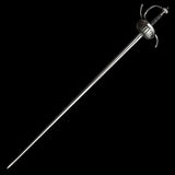 Ribbed Shell Swept Hilt Rapier Rapier - Tophatter Daily Deals