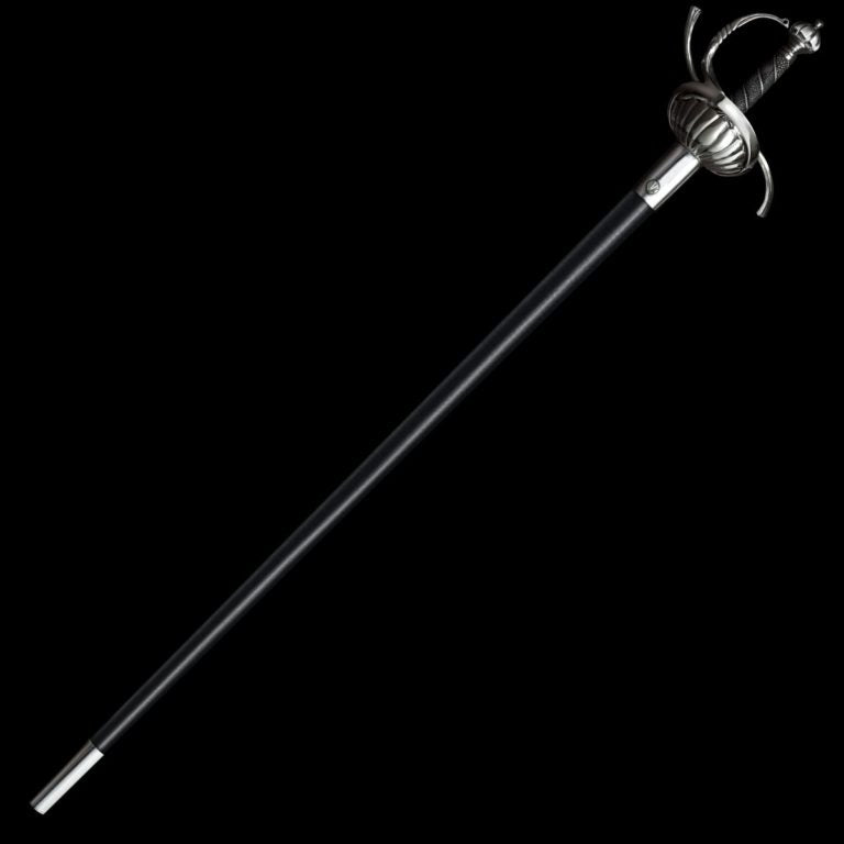 Ribbed Shell Swept Hilt Rapier Rapier - Tophatter Daily Deals