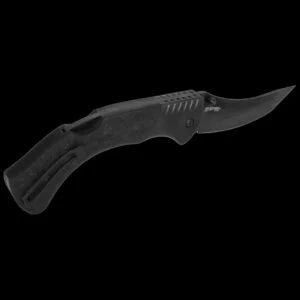 Cold Steel 60 Series Black Sable Folding Knife Folding Knife - Tophatter Daily Deals