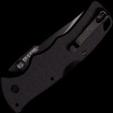 Cold Steel Verdict Spear Point Folding Knife – Black G-10 Folding Knife - Tophatter Daily Deals