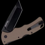 Cold Steel Verdict Tanto Folding Knife – Flat Dark Earth G-10 Folding Knife - Tophatter Daily Deals