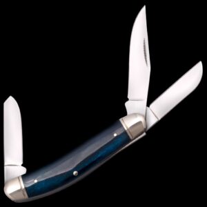 Cold Steel Stockman Blue Bone Folding Knife Folding Knife - Tophatter Daily Deals