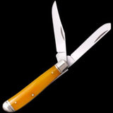 Cold Steel Mini Trapper Yellow Bone Folding Knife Folding Knife - Tophatter Daily Deals