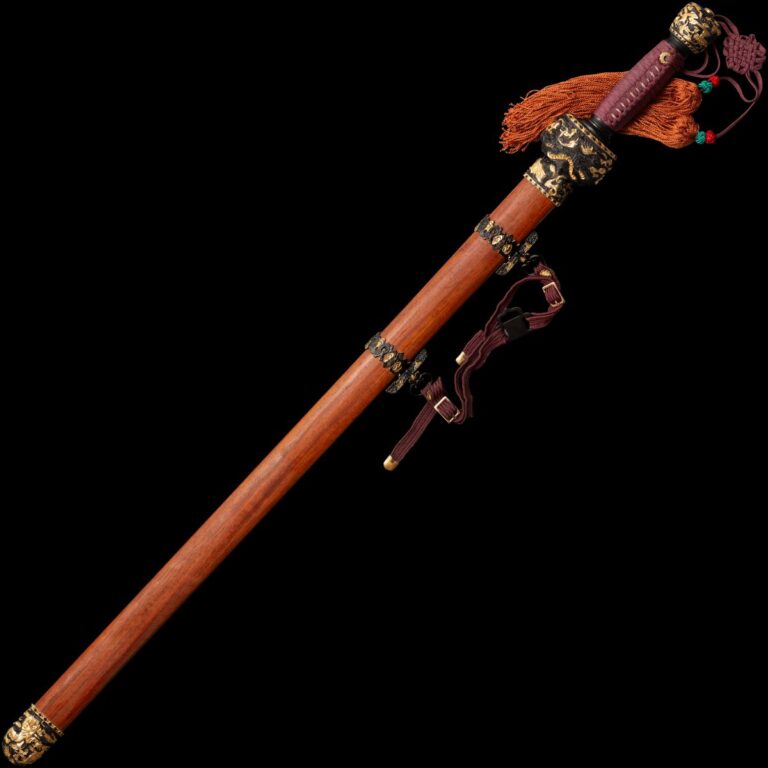 Chinese Two Collar Sea Wave "Imperial Court" Gim Sword - Tophatter Daily Deals