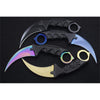 CSGO Karambit Counter Strike Tactical Claw Neck Knife w/ Sheath - 11 colors Knife-Fixed - Tophatter Daily Deals