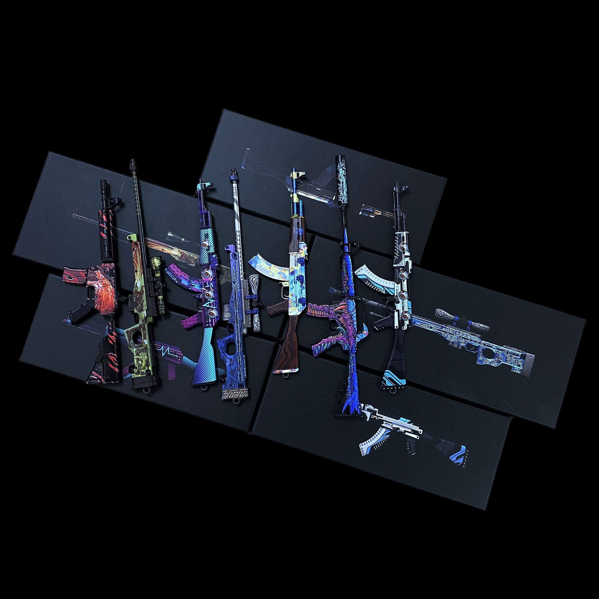 CSGO Mystery Box IRL Rare Skin Knife High End Aluminum Alloy Gift Box - Tophatter Daily Deals