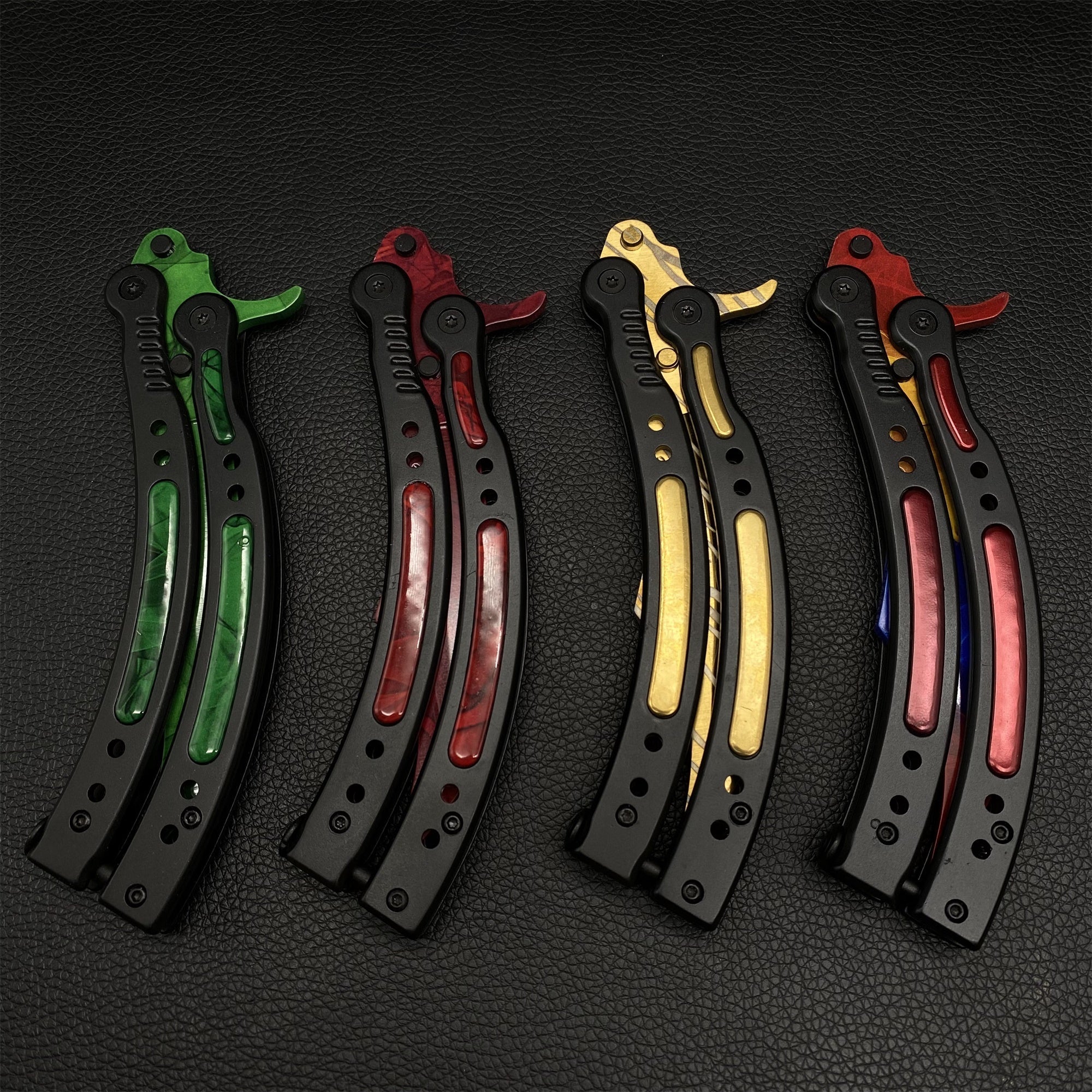 Game Go Steel Balisong Butterfly Knife - Tophatter Daily Deals