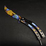 Global Offensive Game Balisong Karambit Blunt Blade Trainer Replica - Tophatter Daily Deals