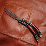Global Offensive Game Balisong Karambit Blunt Blade Trainer Replica Slaughter Knife - Tophatter Daily Deals