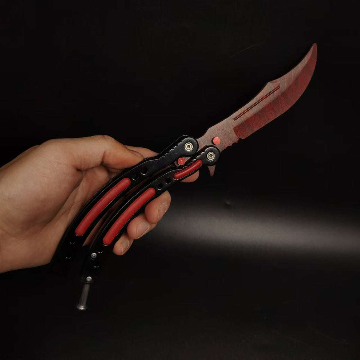 Global Offensive Game Balisong Karambit Blunt Blade Trainer Replica - Tophatter Daily Deals