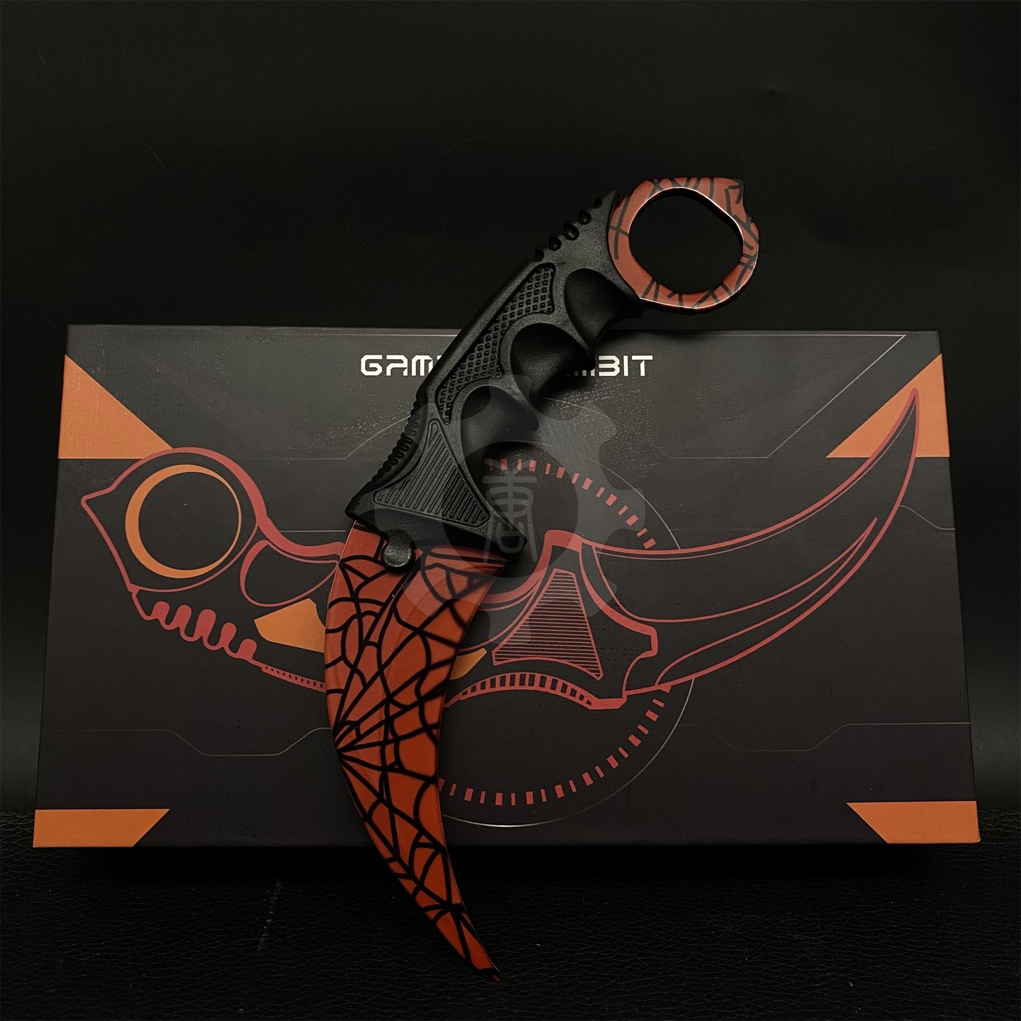 Global Offensive Game Karambit Blunt Blade Replica With Gift Box Crimson Web - Tophatter Daily Deals