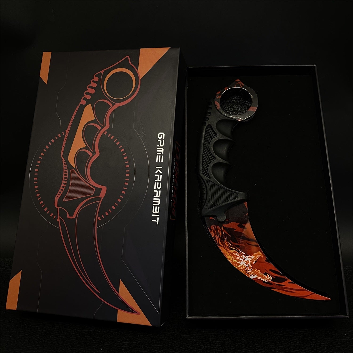 Global Offensive Game Karambit Blunt Blade Replica With Gift Box - Tophatter Daily Deals