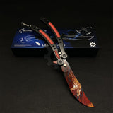 GO Game Butterfly Knife Game Balisong Trainer IRL Howl - Tophatter Daily Deals