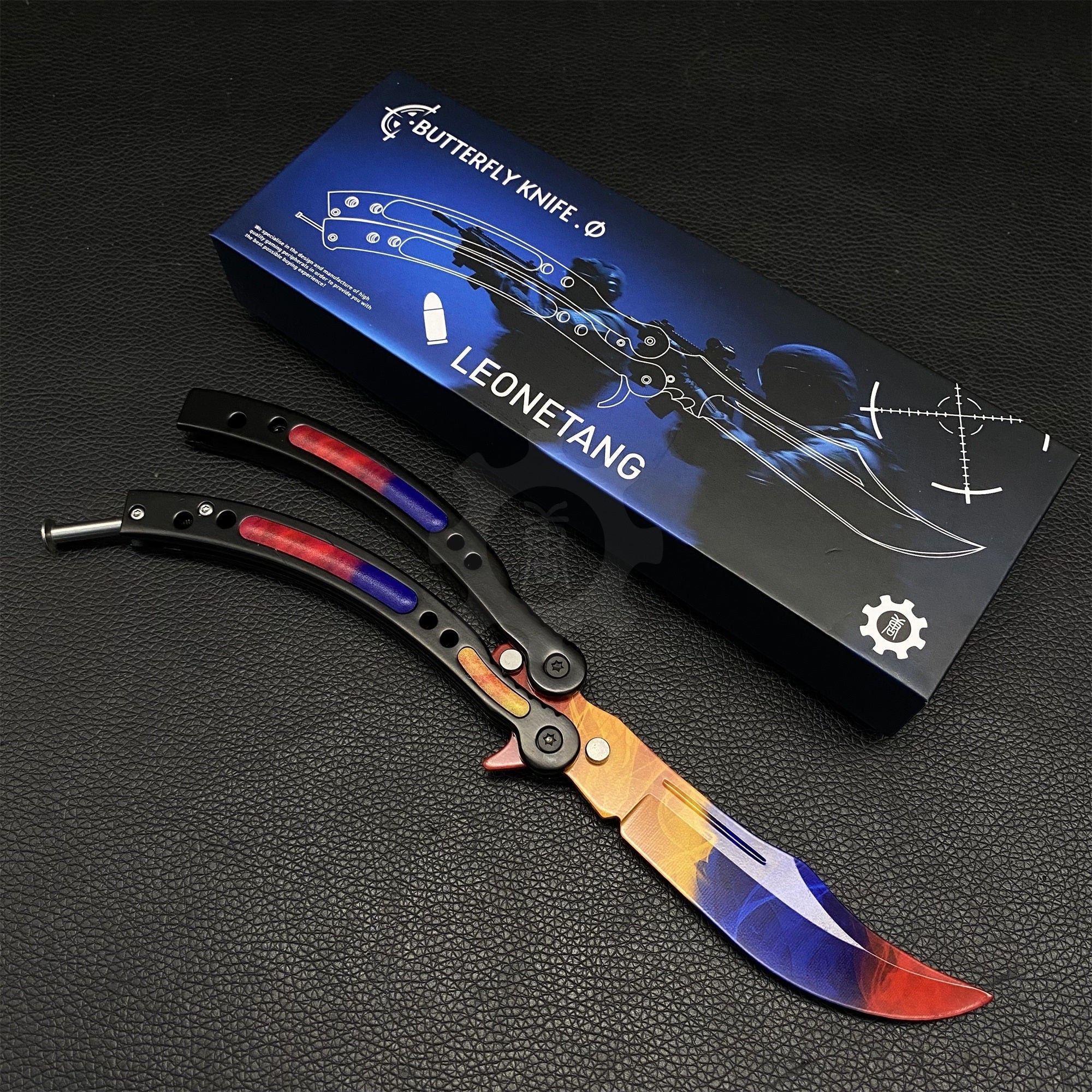 GO Game Butterfly Knife Game Balisong Trainer IRL - Tophatter Daily Deals