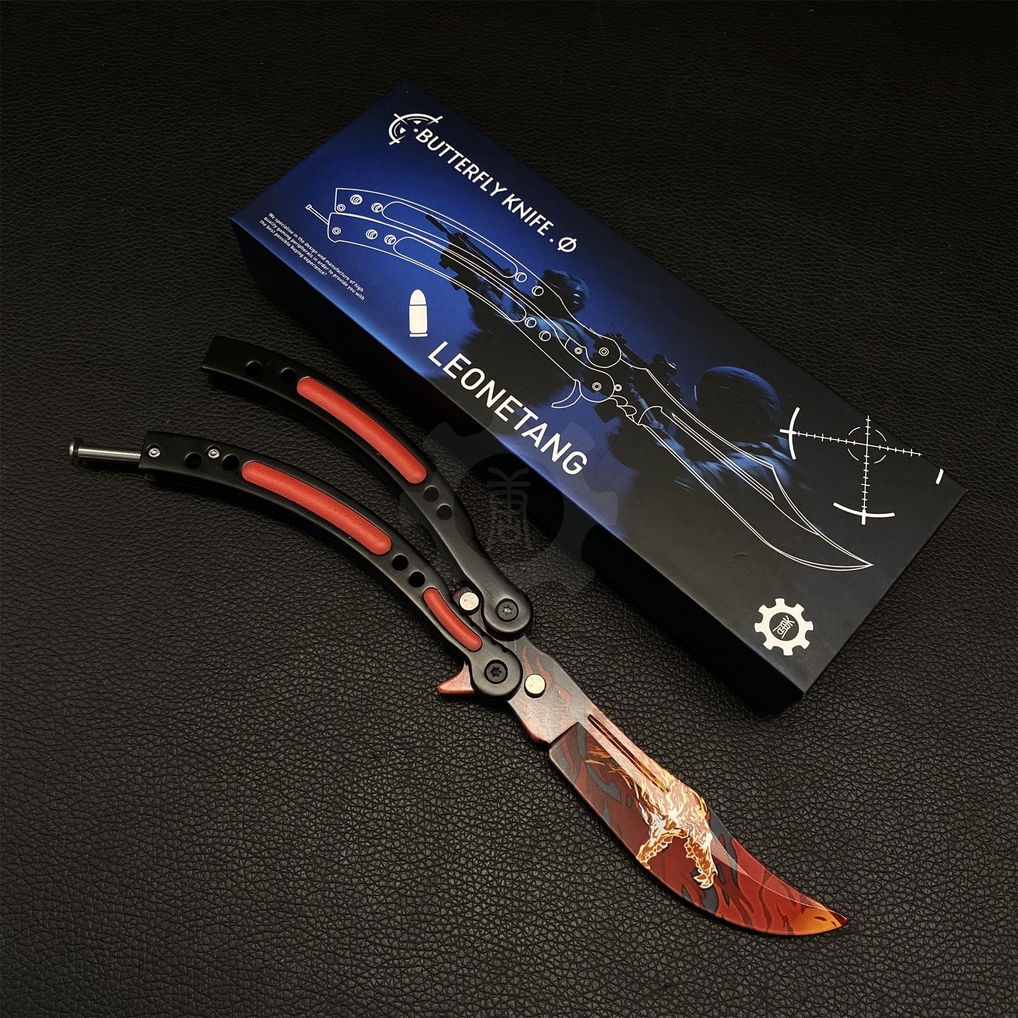 GO Game Butterfly Knife Game Balisong Trainer IRL - Tophatter Daily Deals