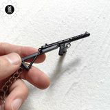 Mini Sterling Submachine Gun Metal Keychain - Tophatter Daily Deals