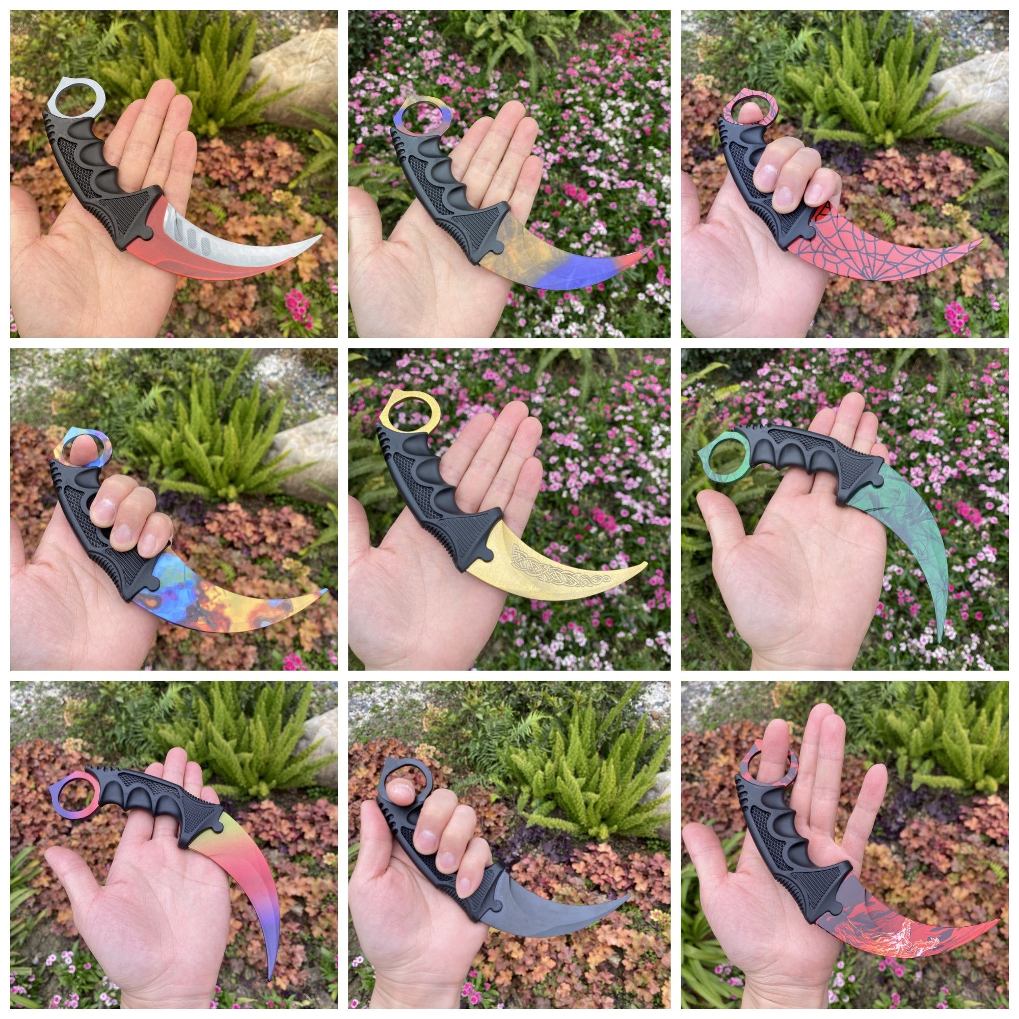 Global Offensive Game Karambit Blunt Blade Replica With Gift Box - Tophatter Daily Deals