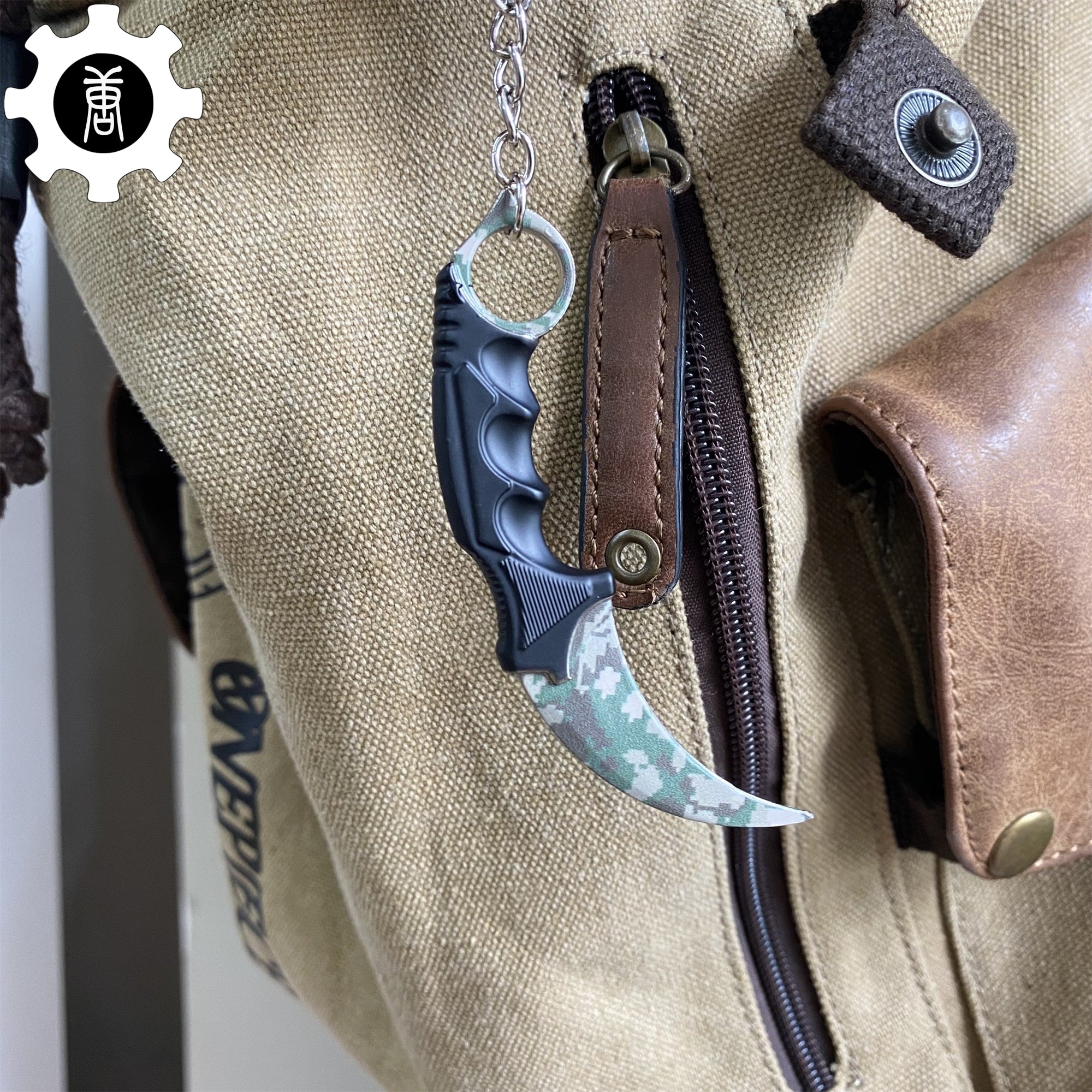 Go Game Mini Karambit Metal Keychain - Tophatter Daily Deals