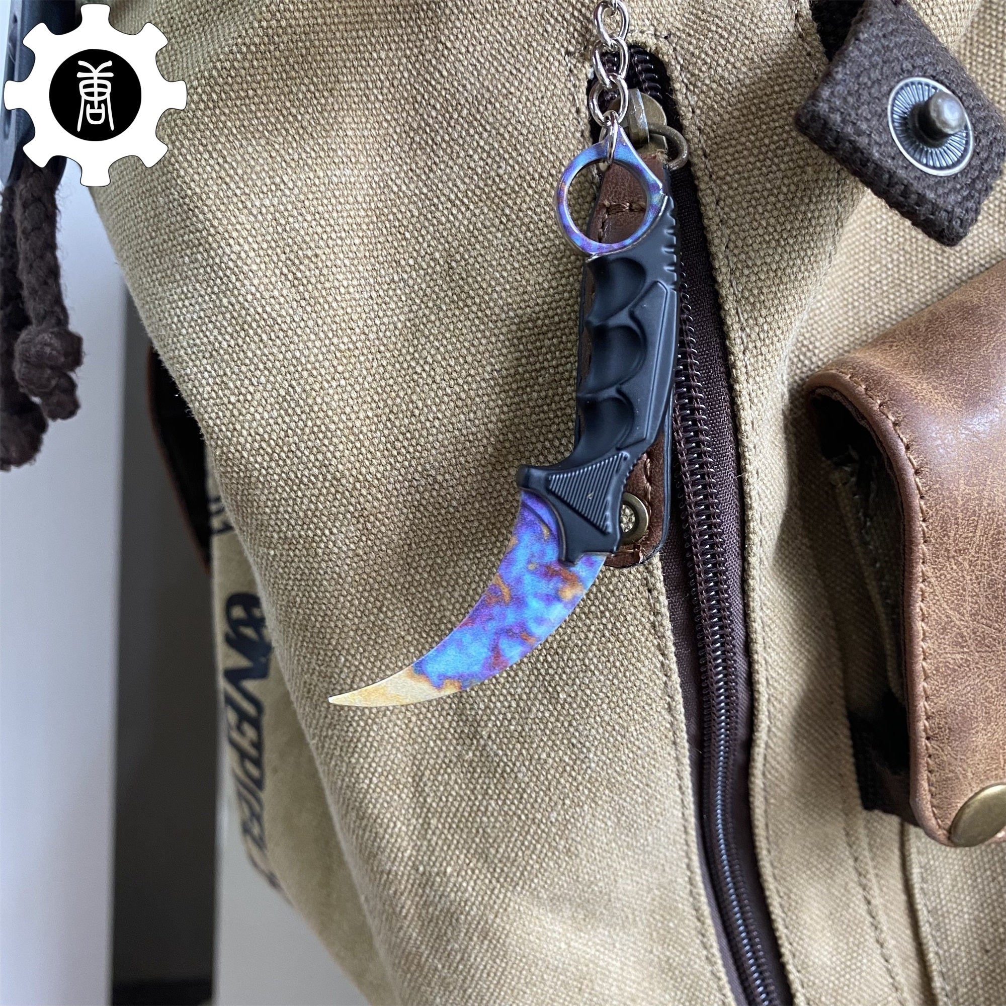 Go Game Mini Karambit Metal Keychain - Tophatter Daily Deals