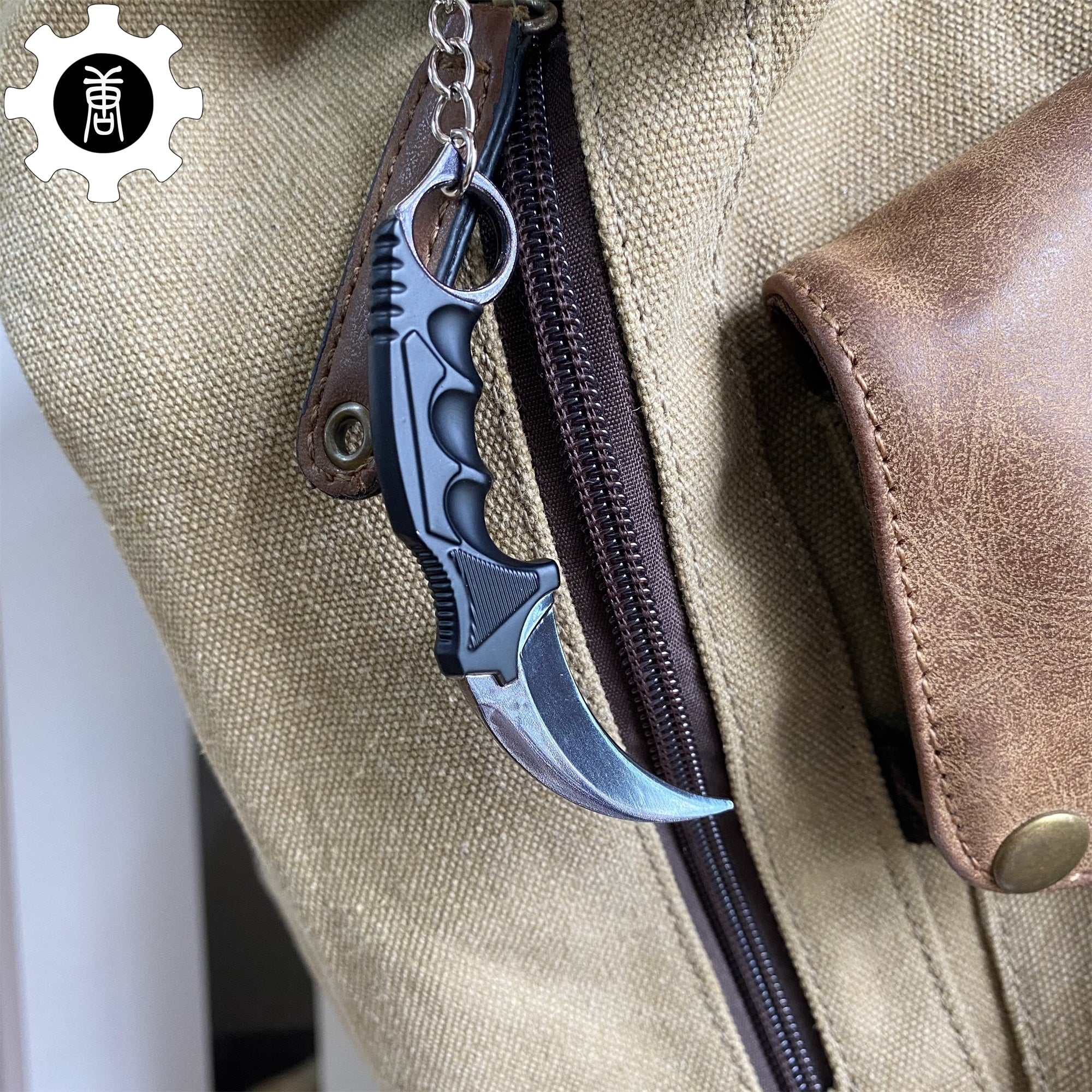 Go Game Mini Karambit Metal Keychain - Tophatter Daily Deals