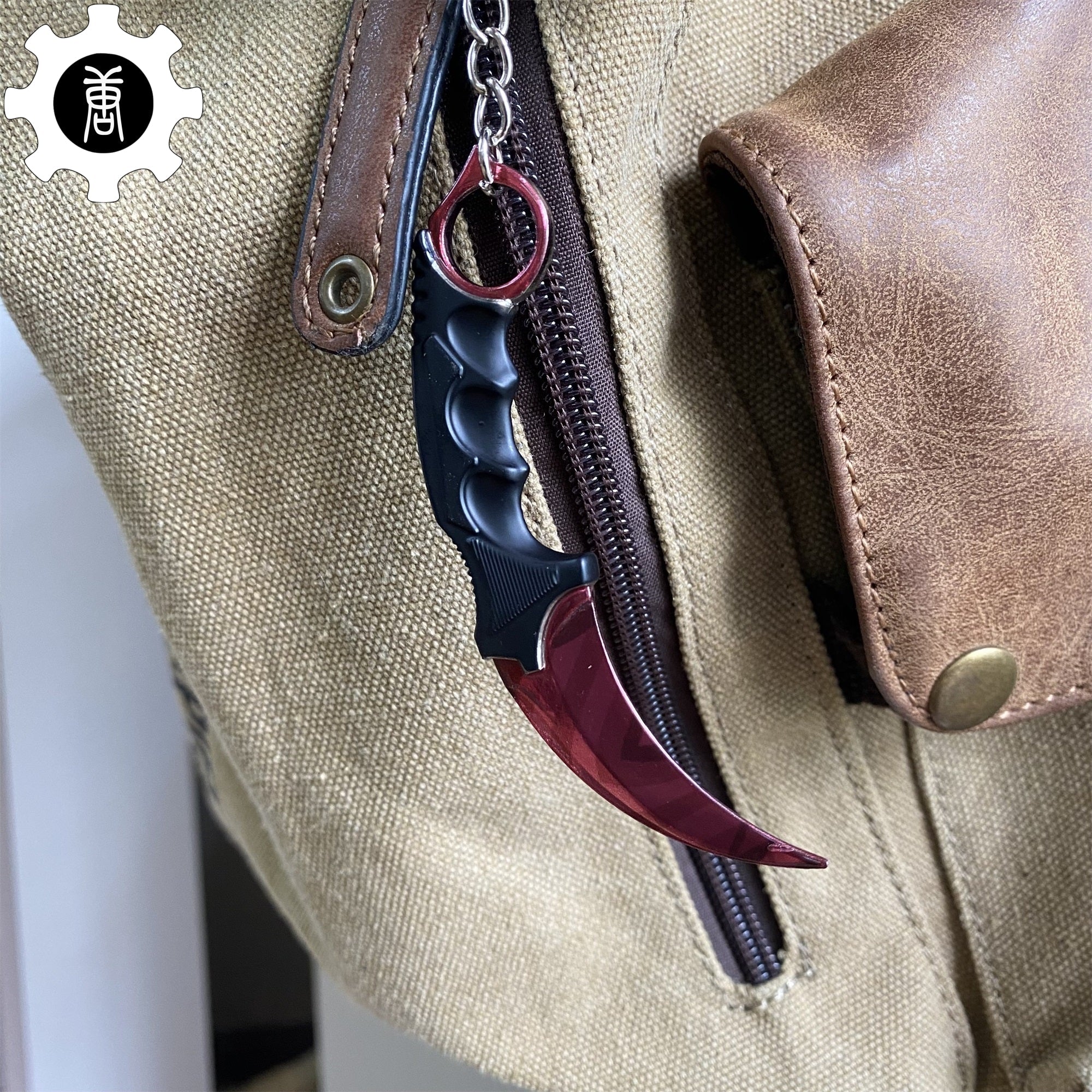 Go Game Mini Karambit Metal Keychain - Tophatter Daily Deals