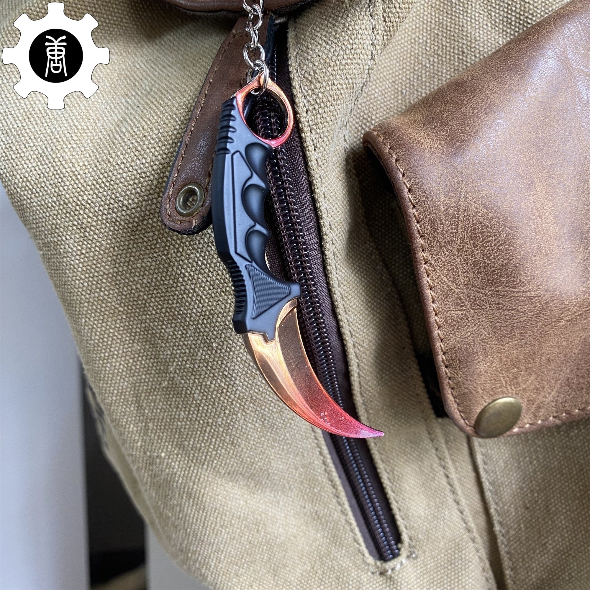 Go Game Mini Karambit Metal Keychain - Tophatter Daily Deals