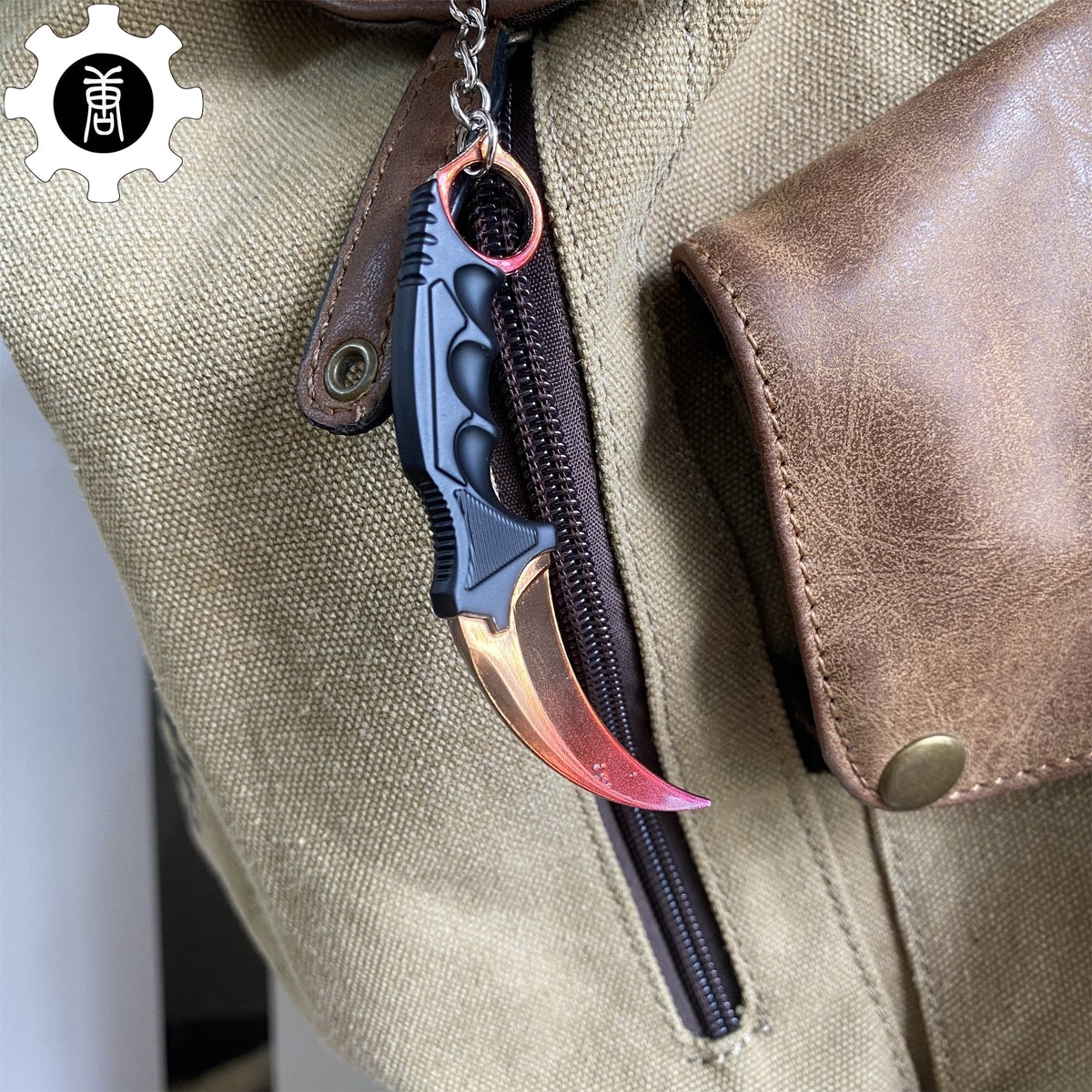 Go Game Mini Karambit Metal Keychain - Tophatter Daily Deals
