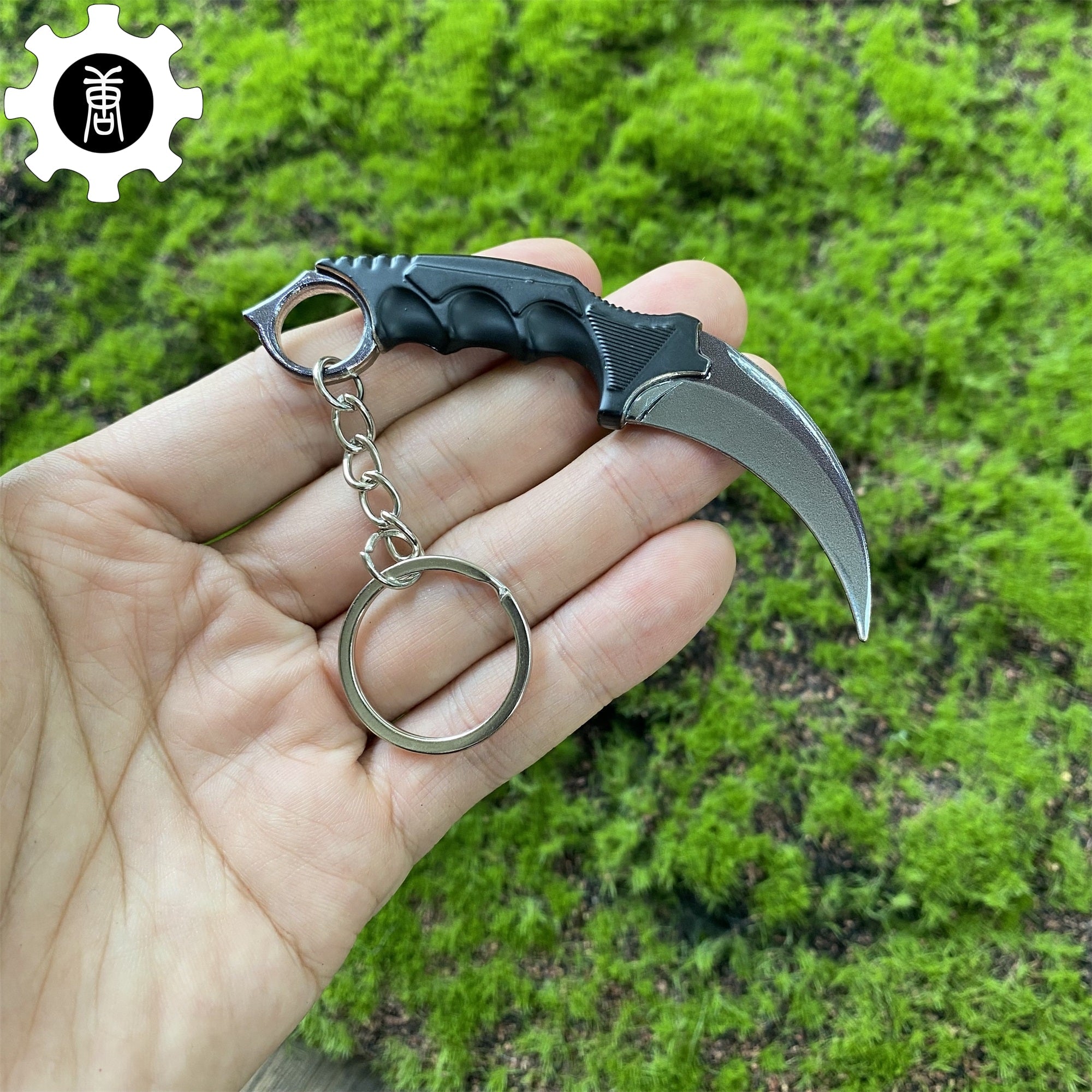 Go Game Mini Karambit Metal Keychain Scorched - Tophatter Daily Deals