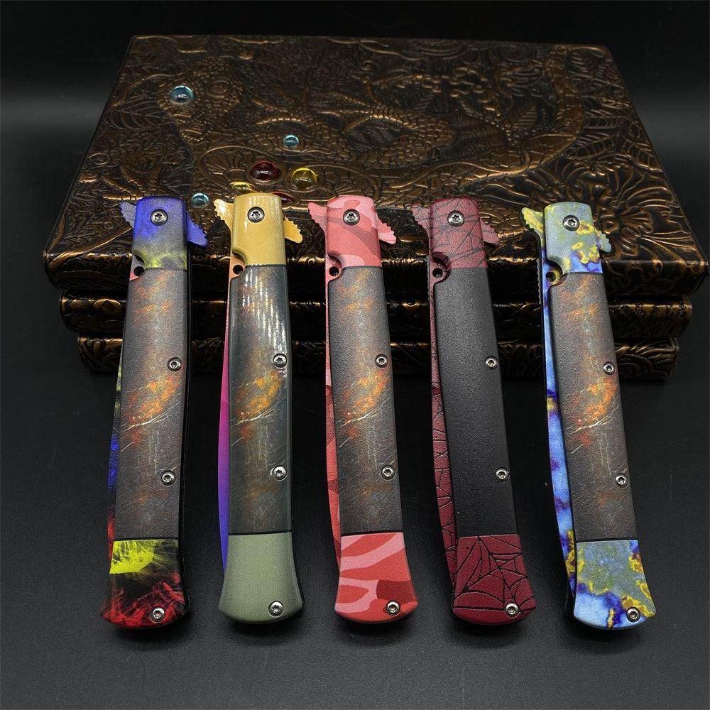 Rare Skin Stiletto Knife Blunt Blade Game Replica - Tophatter Daily Deals