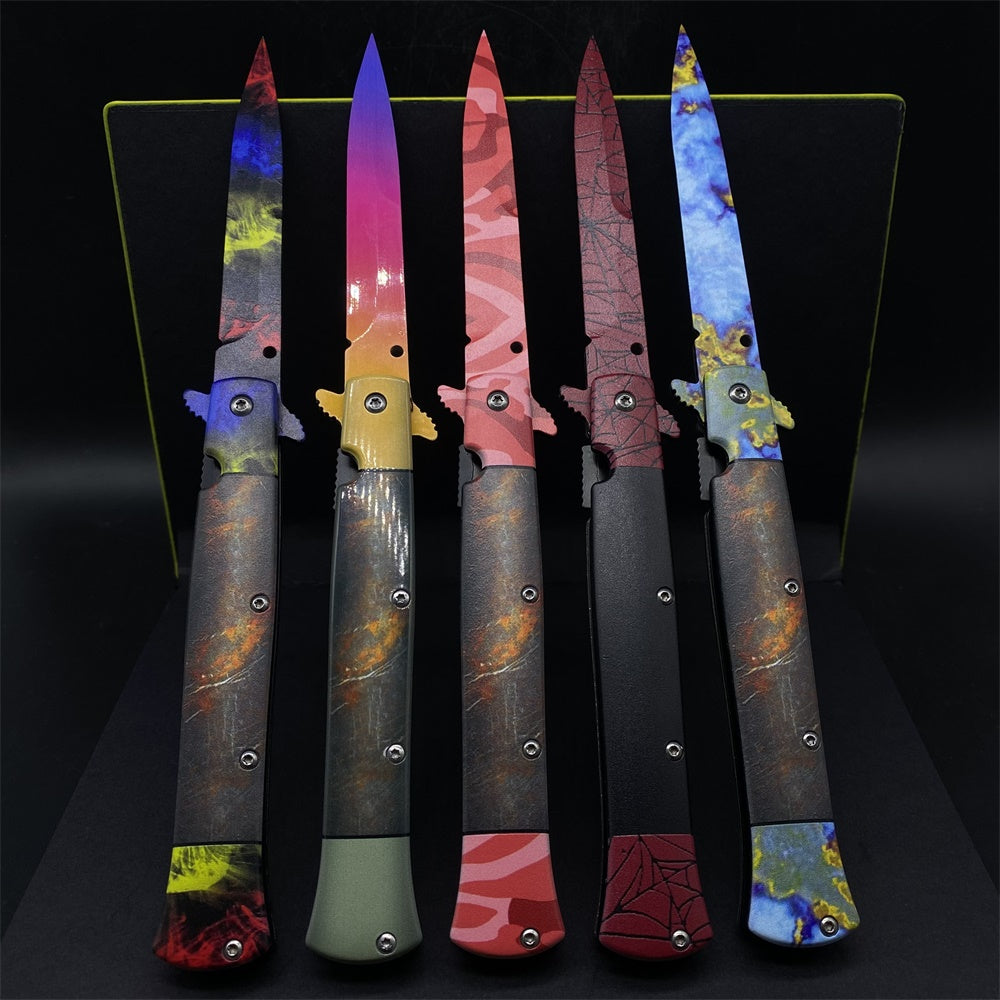 Rare Skin Stiletto Knife Blunt Blade Game Replica 5 in 1 pack - Tophatter Daily Deals