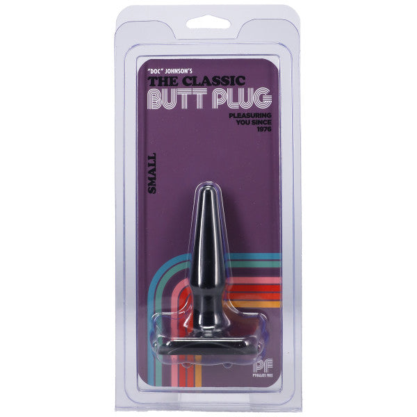 Classic Smooth Butt Plug Small Black > Anal Range > Butt Plugs - Tophatter Daily Deals