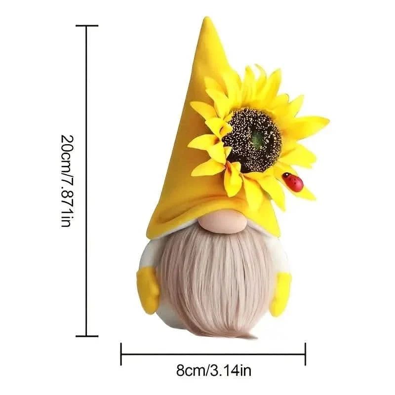 Cuddly Sunflower Bee Doll Ornament Furniture & Decor - Tophatter Daily Deals