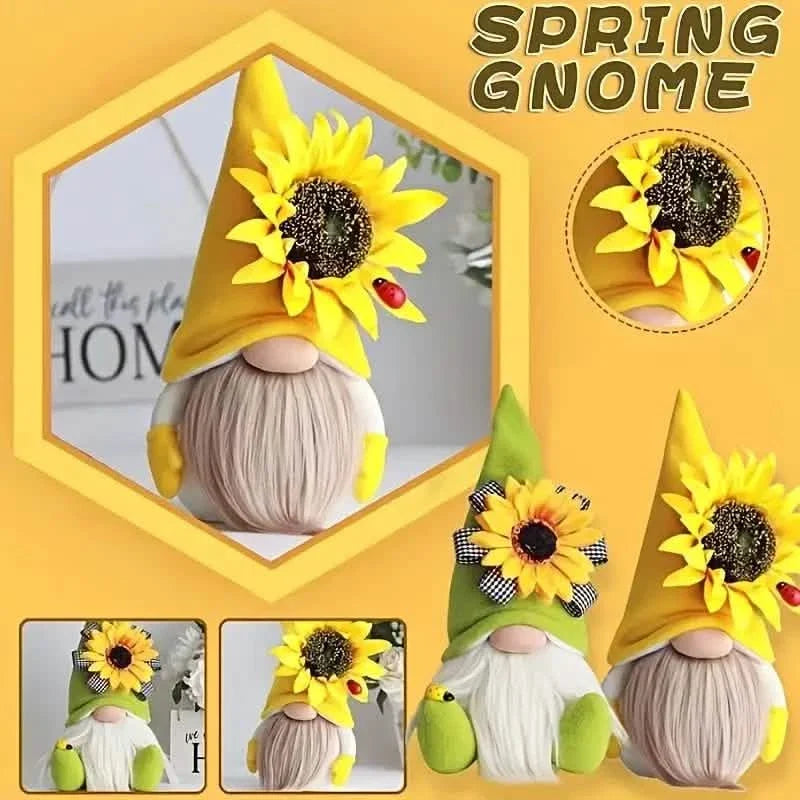 Cuddly Sunflower Bee Doll Ornament Furniture & Decor - Tophatter Daily Deals