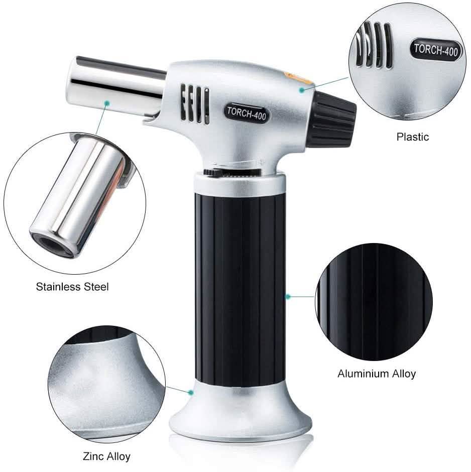 Culinary Butane Blow Torch Chef Kitchen Kitchen Tools & Gadgets - Tophatter Daily Deals