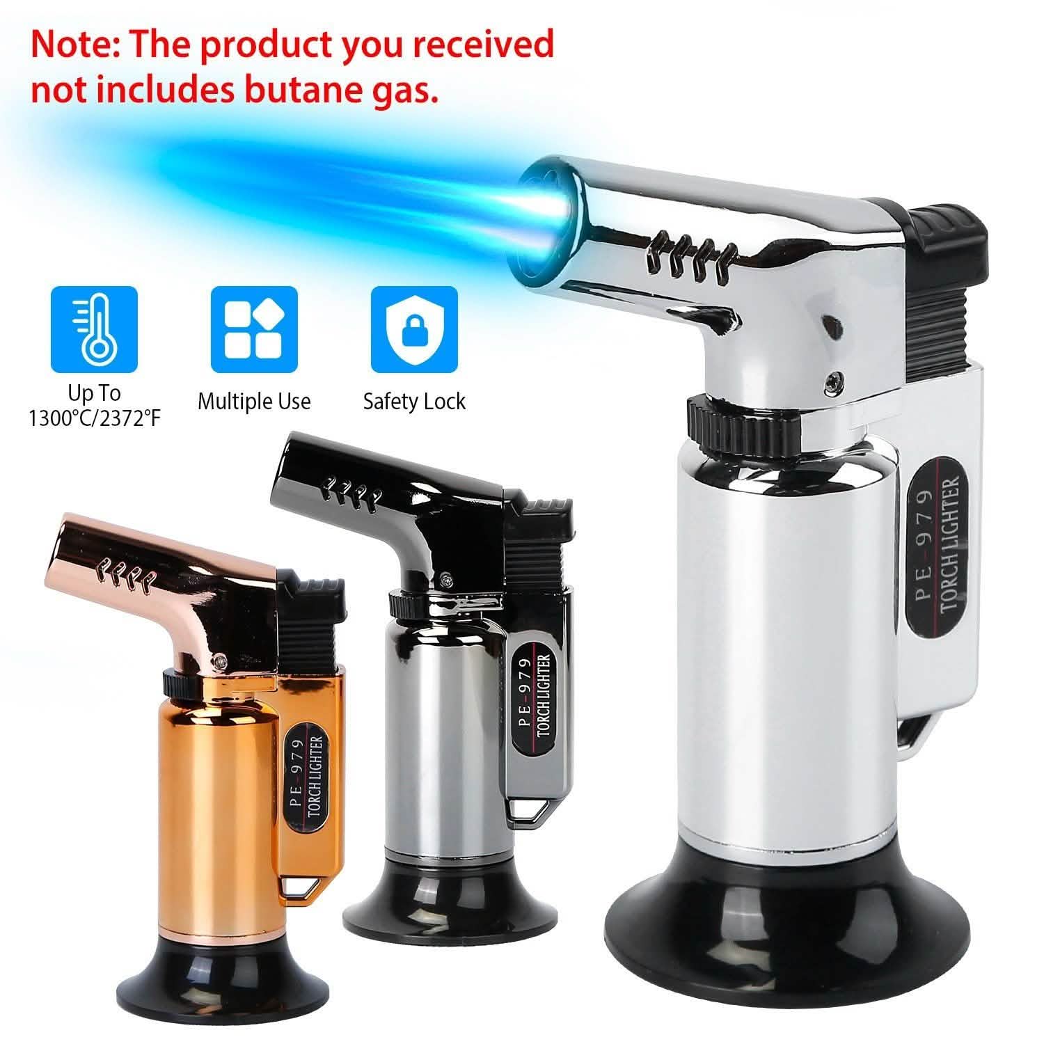 Culinary Butane Torch Lighter Kitchen Tools & Gadgets - Tophatter Daily Deals