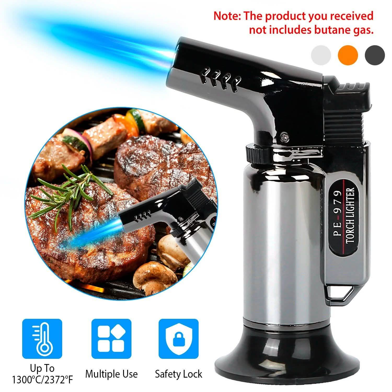 Culinary Butane Torch Lighter Kitchen Tools & Gadgets - Tophatter Daily Deals