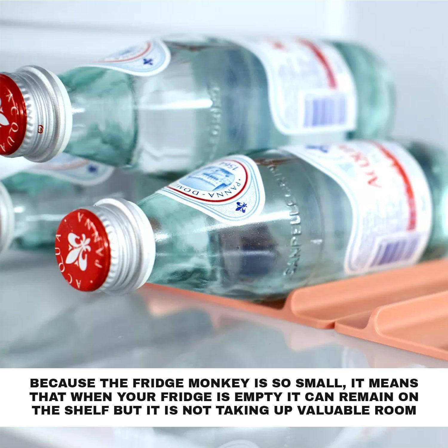 Bottle Stacking Mat - Fridge Organiser Wine Beer Stacking Mat Bottle Rack Kitchen Tidy Space Saver Can Home - Tophatter Daily Deals