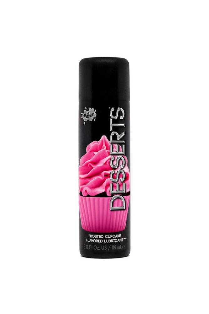 Wet - Desserts Flavored Lubricant - Frosted Cupcake - 3oz Liquid - Tophatter Daily Deals