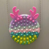 Cute Bag Pops Fidget Toys Antlers Pink Toys & Games - Tophatter Daily Deals